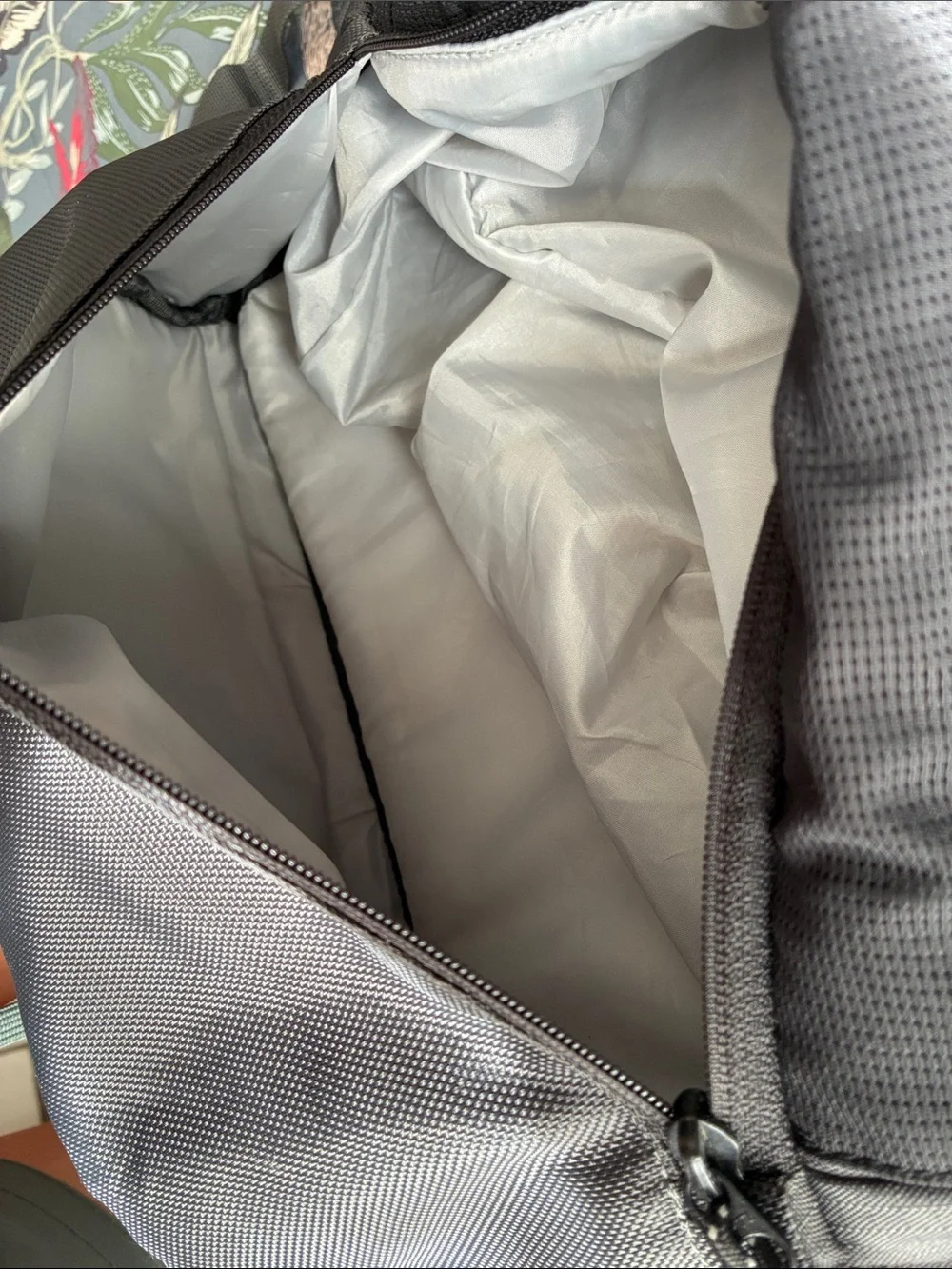 IKEA Black Roll-Top Backpack